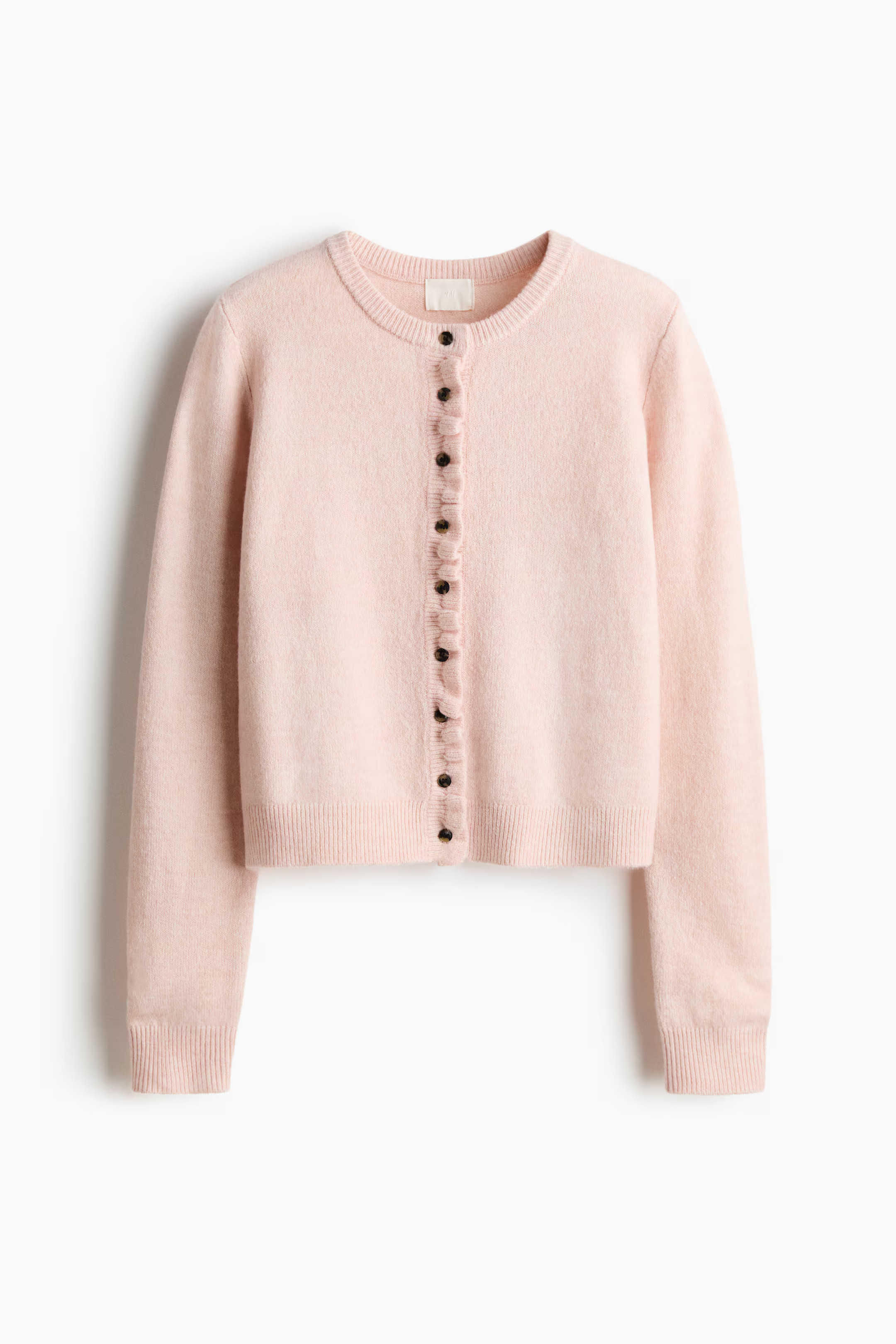 Ruffle-Trimmed Cardigan | H&M (US + CA)