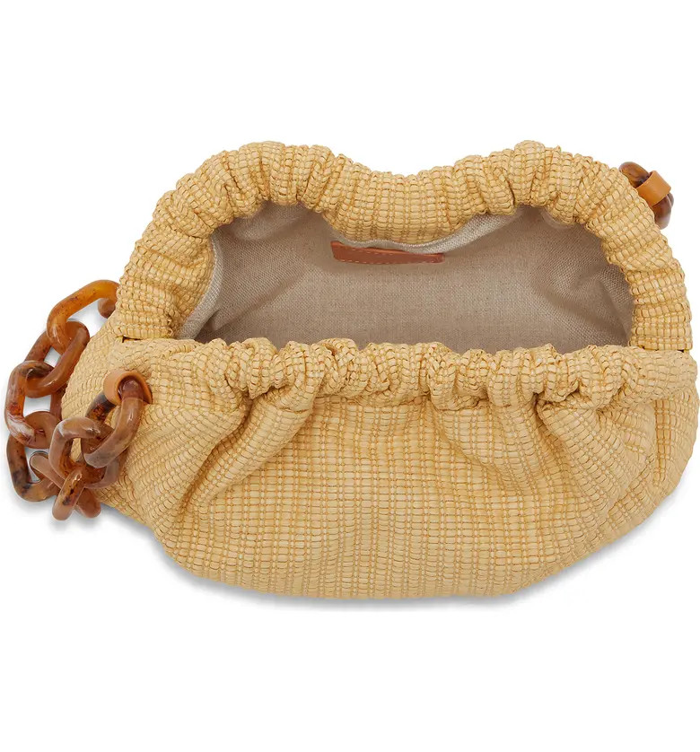Mini Twist Cloud Raffia Top Handle Bag | Nordstrom
