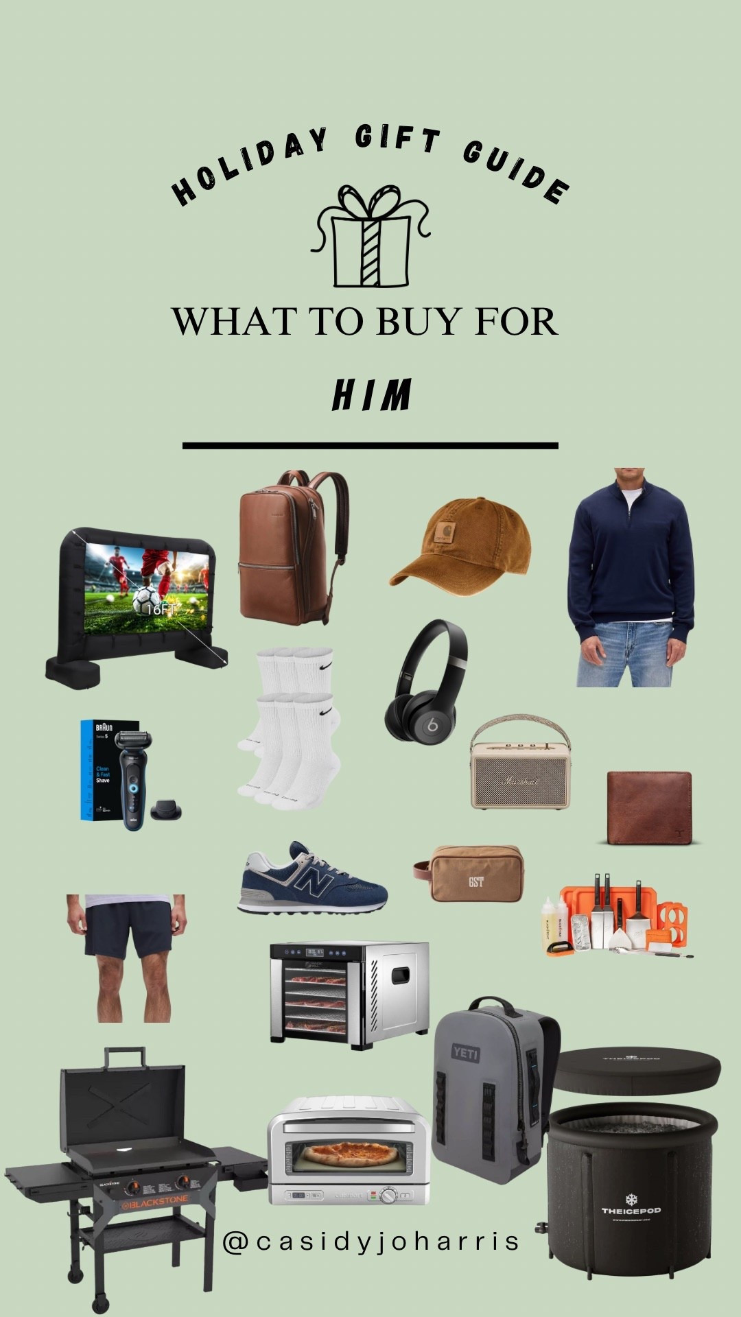 🎁 The ONLY Holiday Gift Guide You Need for HIM 🎁
Stop guessing and start winning the holidays. This guide is packed with gifts he'll actually use, whether he's a tech junkie, a backyard grill master, or just needs an upgrade to his everyday gear.
From the ultimate outdoor TV screen and a portable ice bath, to the perfect quarter-zip and the classic New Balances (you know, the dad shoes we all love now), I've got you covered. He'll think you read his mind.
Tap the image to shop every single item!
#LTKHoliday #LTKGiftGuide #GiftsForHim #MensGifts #HolidayGiftGuide #TechGifts #GrillMaster #HusbandGiftIdeas #BoyfriendGifts
Would you like me to create a caption that specifically focuses on the "outdoor fun" items like the grill and ice bath?

#LTKHoliday #LTKGiftGuide