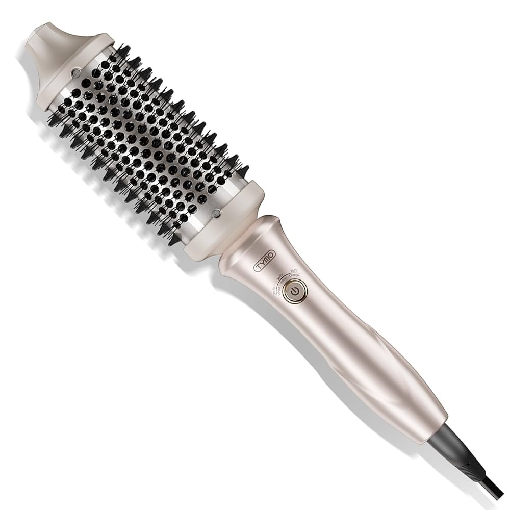 TYMO Thermal Brush Heated Round Brush - STYLUX 1.7 Inch Blowout Volumizer with Flexi-Fit Tech for... | Amazon (US)