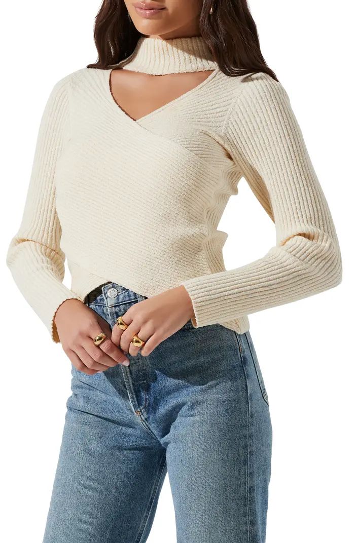 the Label Cross Front Sweater | Nordstrom Rack