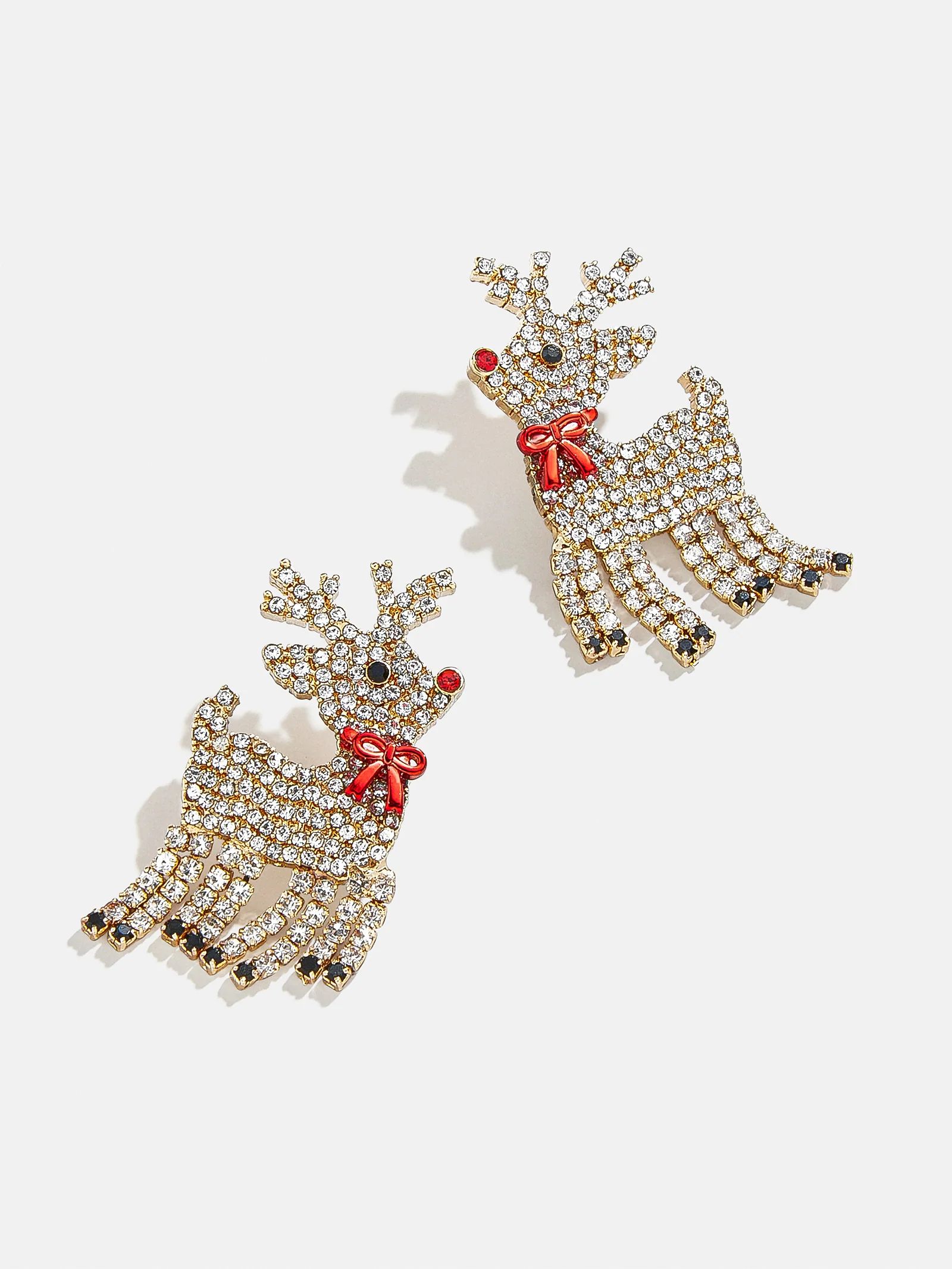 On Dasher Earrings - Clear/Gold | BaubleBar (US)