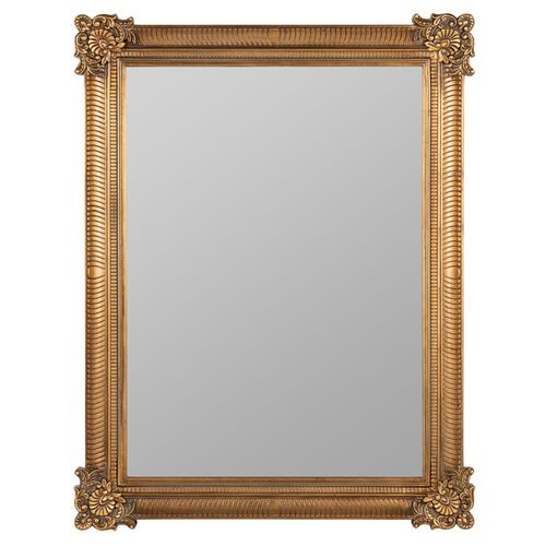 Duchess Wall Mirror, Antiqued Gold | One Kings Lane