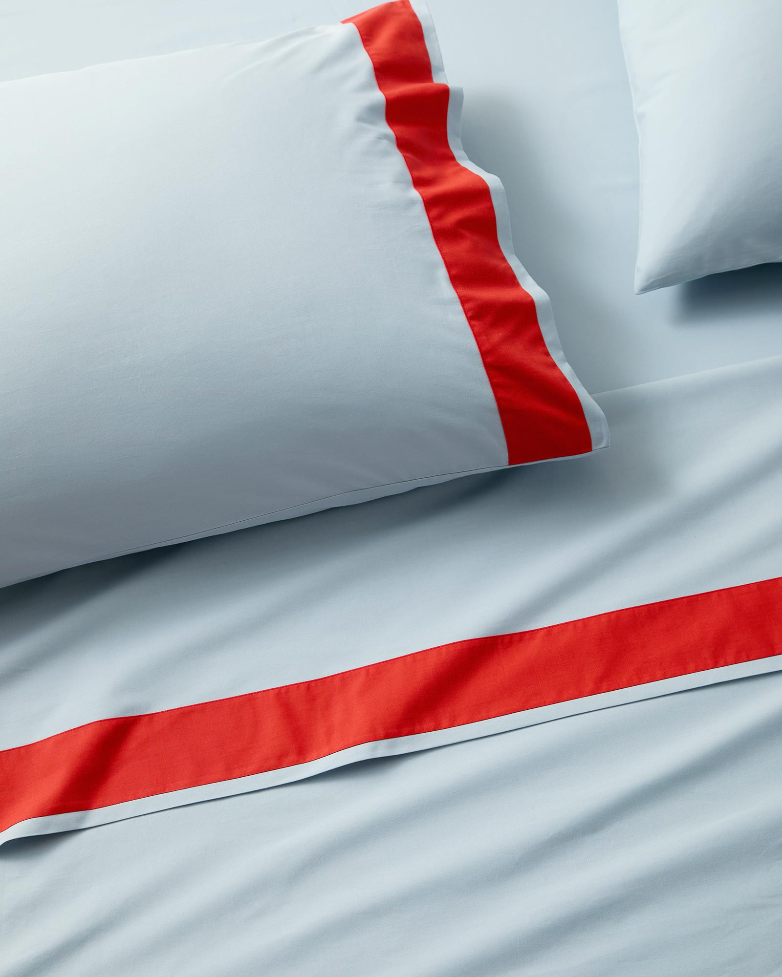 Borderline Percale Sheet Set | Serena and Lily