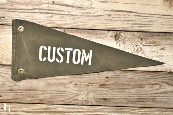 CUSTOM State Canvas Pennant | Etsy | Etsy (US)