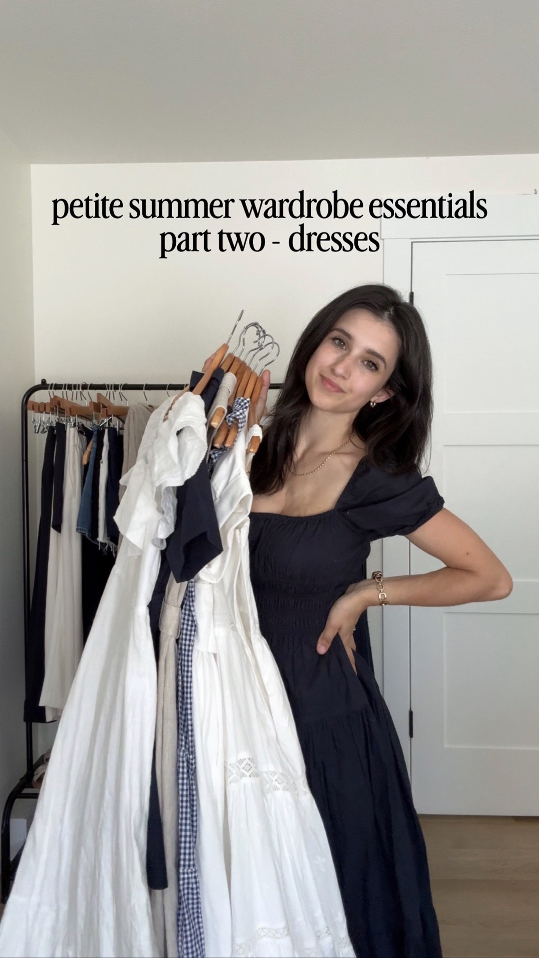 Petite summer wardrobe essentials part two - dresses 

Along with matching sets, throw on and go dresses are my most worn for summer so here are my favorite very wearable styles that a so elevated! 

1. Allegoria XS 
2. Hill house Nap XXS(linked similar less $$ option) 
3. Clarabel cotton eyelet XXS
4. Reiss 0P
5. Martine mini XXS ( size up if busty, mine were so full in this clip because I’ve been weaning from breastfeeding lately lol) 
6. Term poplin XXS 
7. Beige linen XXS 
8. Linen off shoulder 0

#LTKPetite #LTKootd #LTKSaleAlert