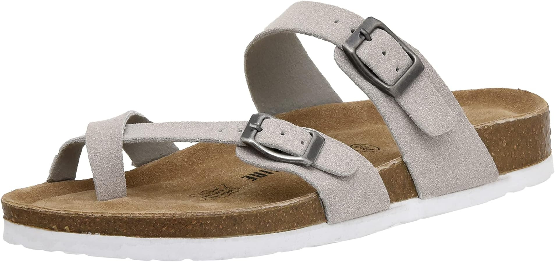 CUSHIONAIRE Women's Luna Cork Footbed Sandal With +Comfort | Amazon (US)