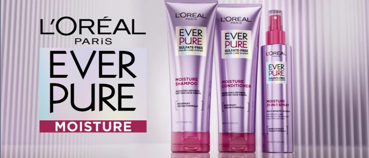 L'Oreal Paris EverPure Moisture Rosemary Oil Shampoo for Dry Hair - 8.5 fl oz | Target