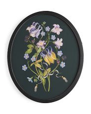 20x24 Oval Flower Bunch Framed Wall Art | Marshalls