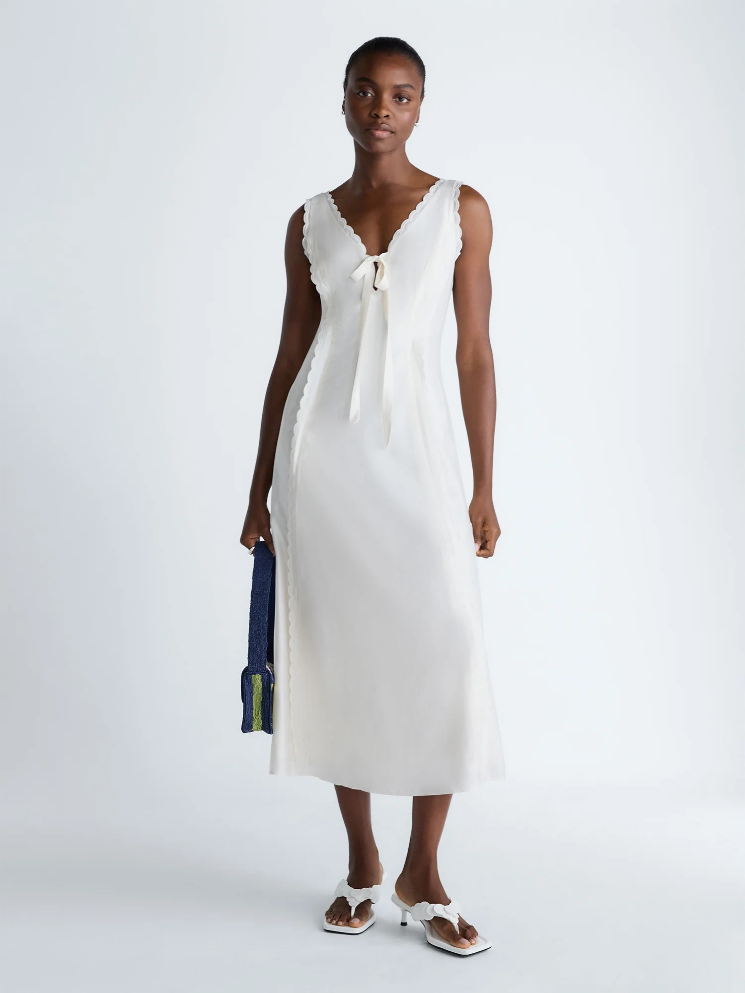 Scoop Women's and Women's Plus Maxi Keyhole Dress, Sizes 0-26W | Walmart (US)