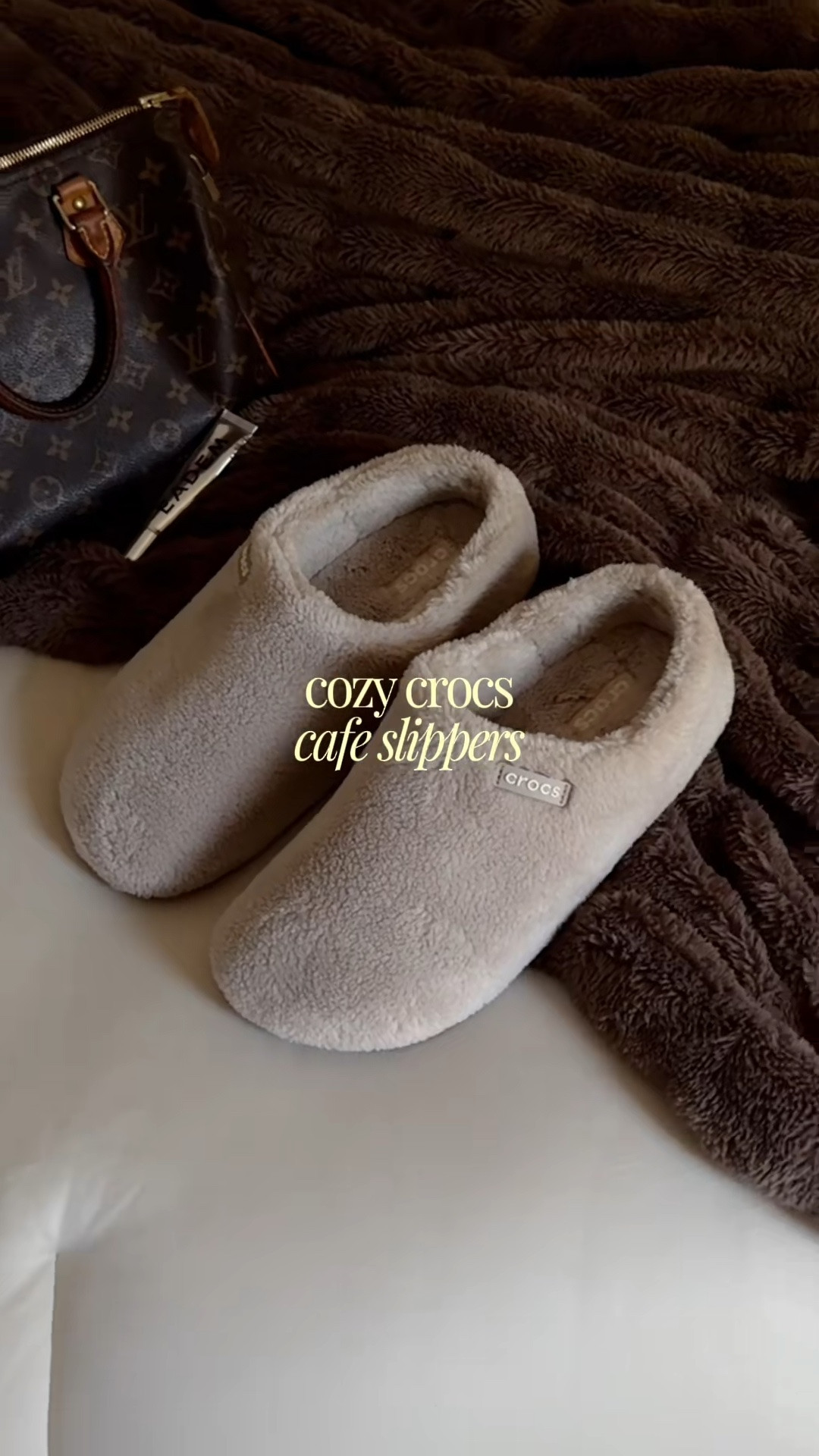 cozy slippers from crocs 🧸✨