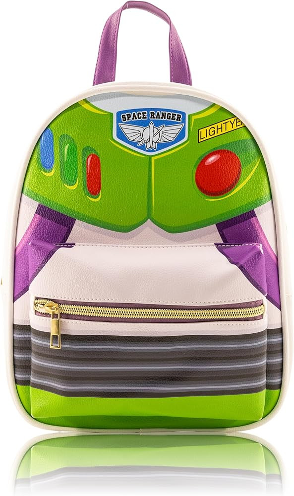 Disney Toy Story Buzz Lightyear Mini Backpack | 10" PU Leather Backpack Purse for Kids & Adults |... | Amazon (US)