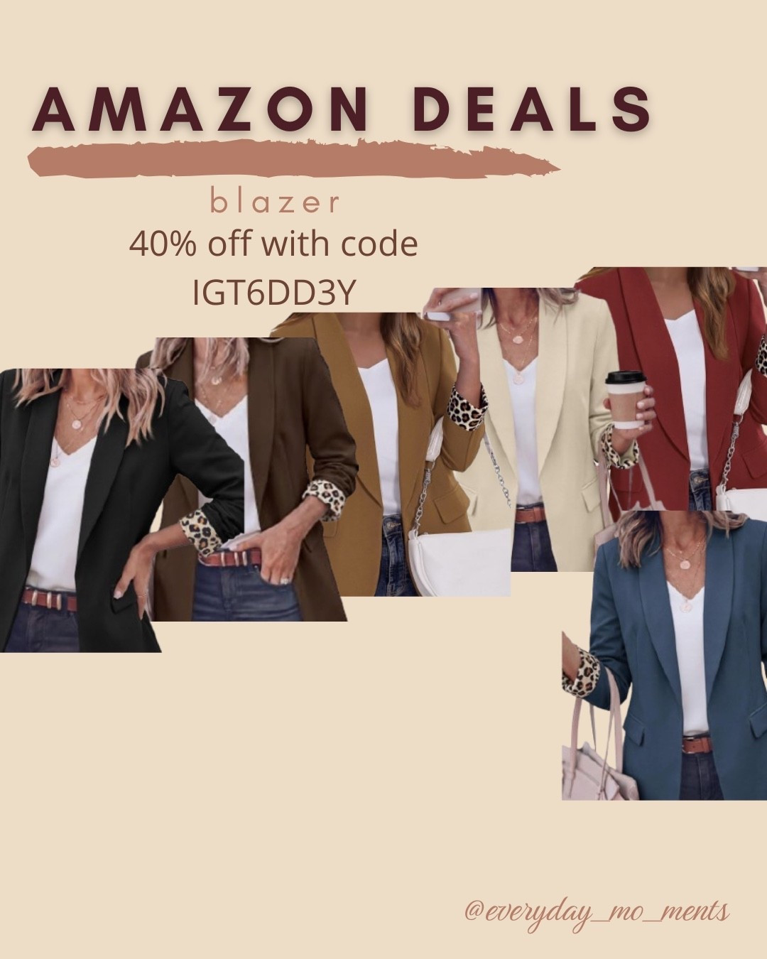$19 ends 8/30

Amazon fashion
Amazon deals
Blazer
Workwear
Teacher outfit

#LTKSaleAlert