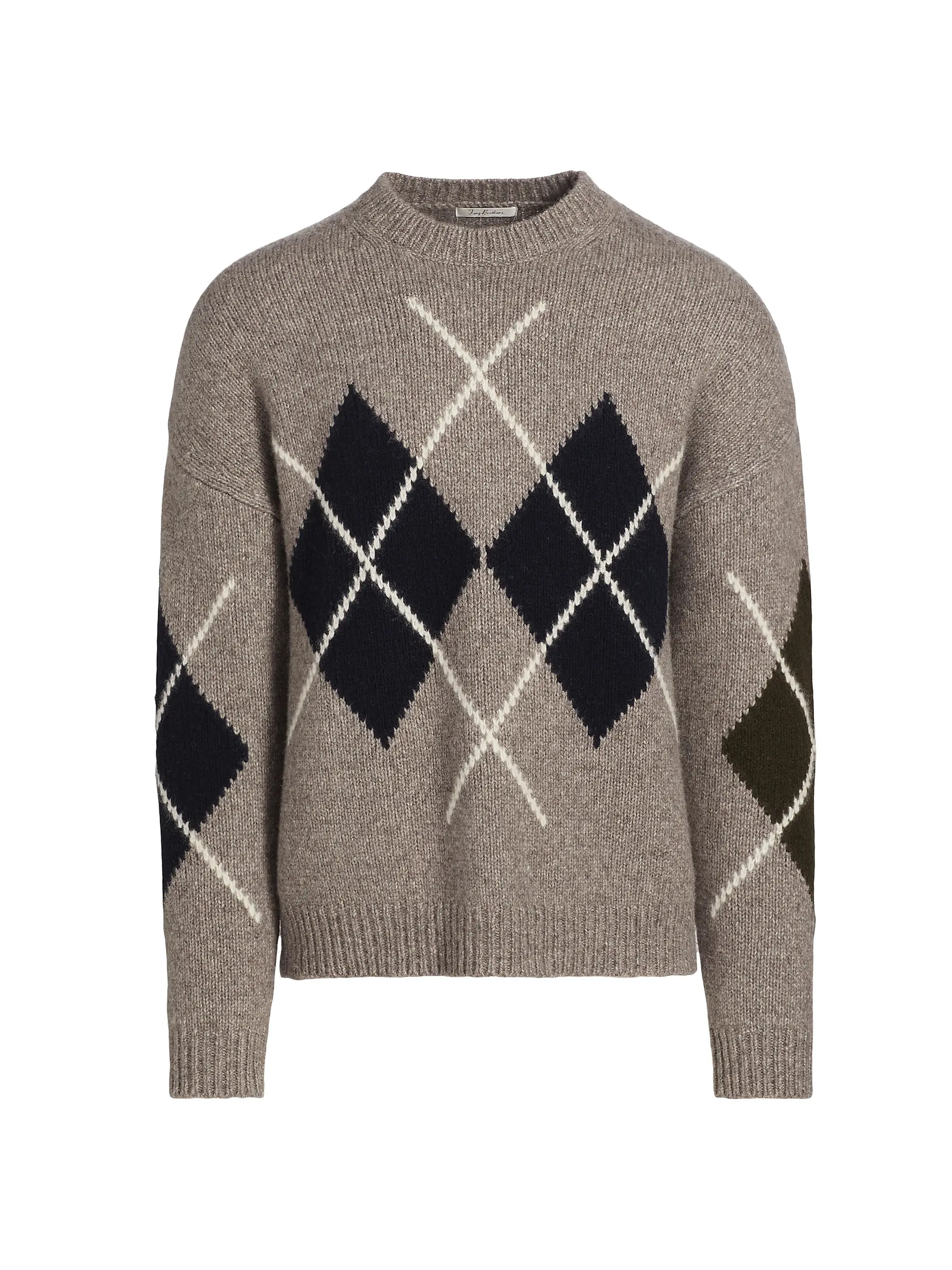 Argyle Wool-Blend Sweater | Saks Fifth Avenue