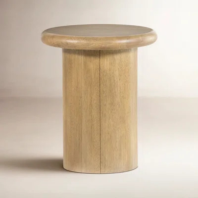 Tiare Solid Wood Pedestal End Table | Wayfair North America