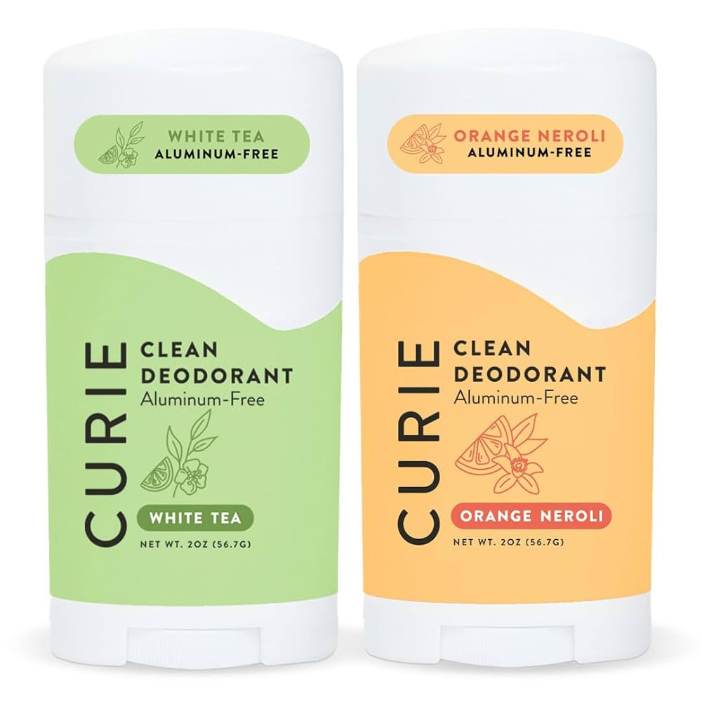 Curie Natural Deodorant for Women - Orange Neroli + White Tea - Aluminum Free, Clean, Sustainable... | Amazon (US)