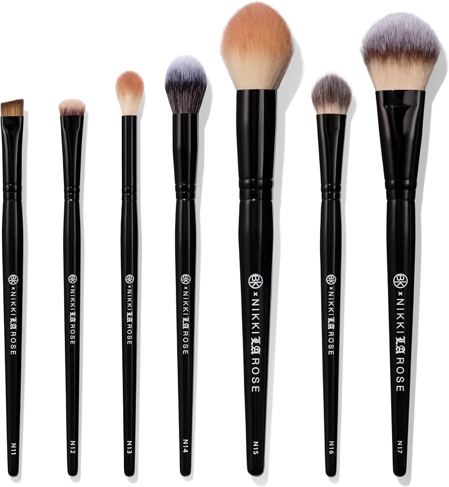 BK BEAUTY - Nikki La Rose Pro Artist Makeup Brush Set (7PC) | Amazon (US)