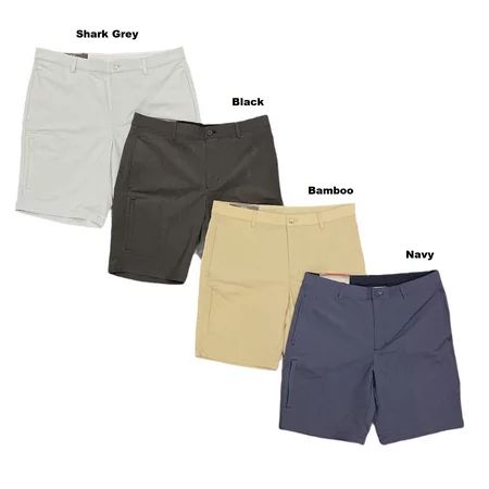 Greg Norman Men s Comfort Waist Moisture Wicking Performance Golf Shorts (Navy 32) | Walmart (US)