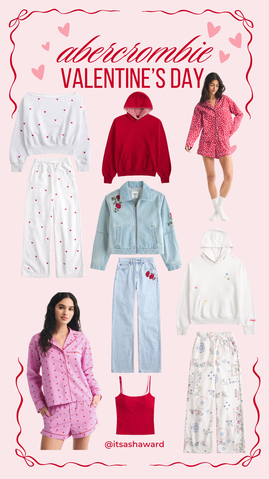 Absolutely LOVING this Valentine's Day edit from Abercrombie! 

Download the app and use code "AF20" for 20% off!! 

 #LTKValentine #LTKSaleAlert #LTKPetite