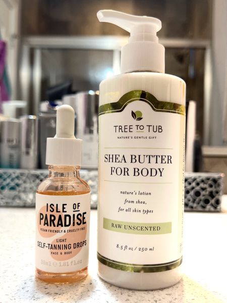 The “natural” self-tanner option. Body lotion is unscented and I use it on my face too when combining with the Isle of Paradise self-tanning drops. Great find and affordable. 

#LTKunder100 #LTKunder50 #LTKbeauty