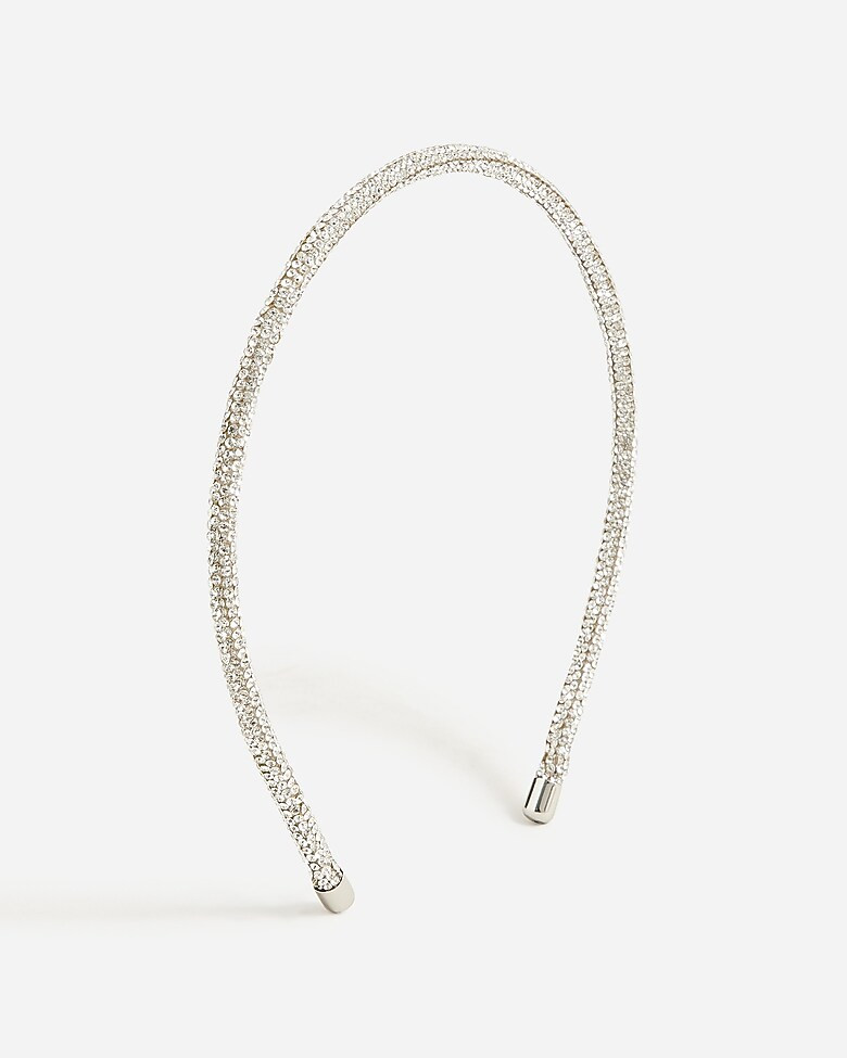 Girls' skinny crystal headband | J. Crew US
