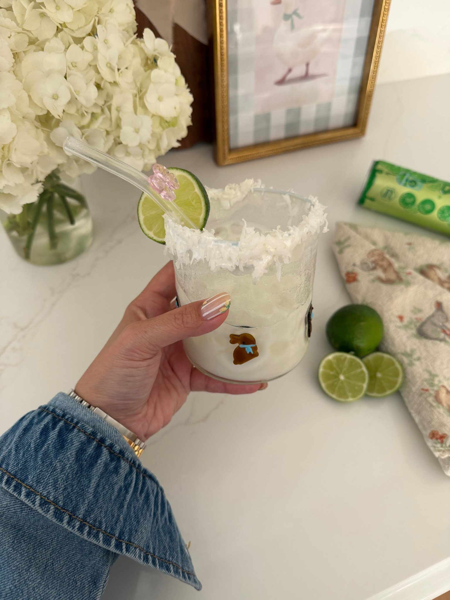 If you love piña coladas… respectfully prepare to become obsessed with this dirty Alani. 🥥✨

12/10. No notes. Absolutely illegal levels of delicious.
It’s creamy, coconutty, refreshing, and tastes like you’re on vacation… but in your kitchen. 🥥 🌴 

And the best part? You literally only need a splash of creamer to make the magic happen… just don’t skip the coconut rim. 🤌🏼 

Save this for your next girls’ night / pool day / “I survived today” treat.

#LTKmomlife #LTKSeasonal #LTKfoodie