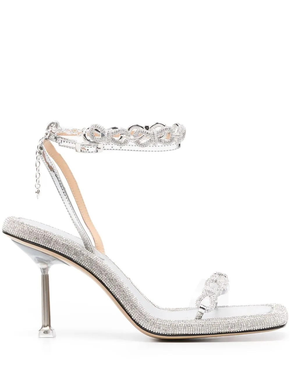 crystal-embellished sandals | Farfetch Global