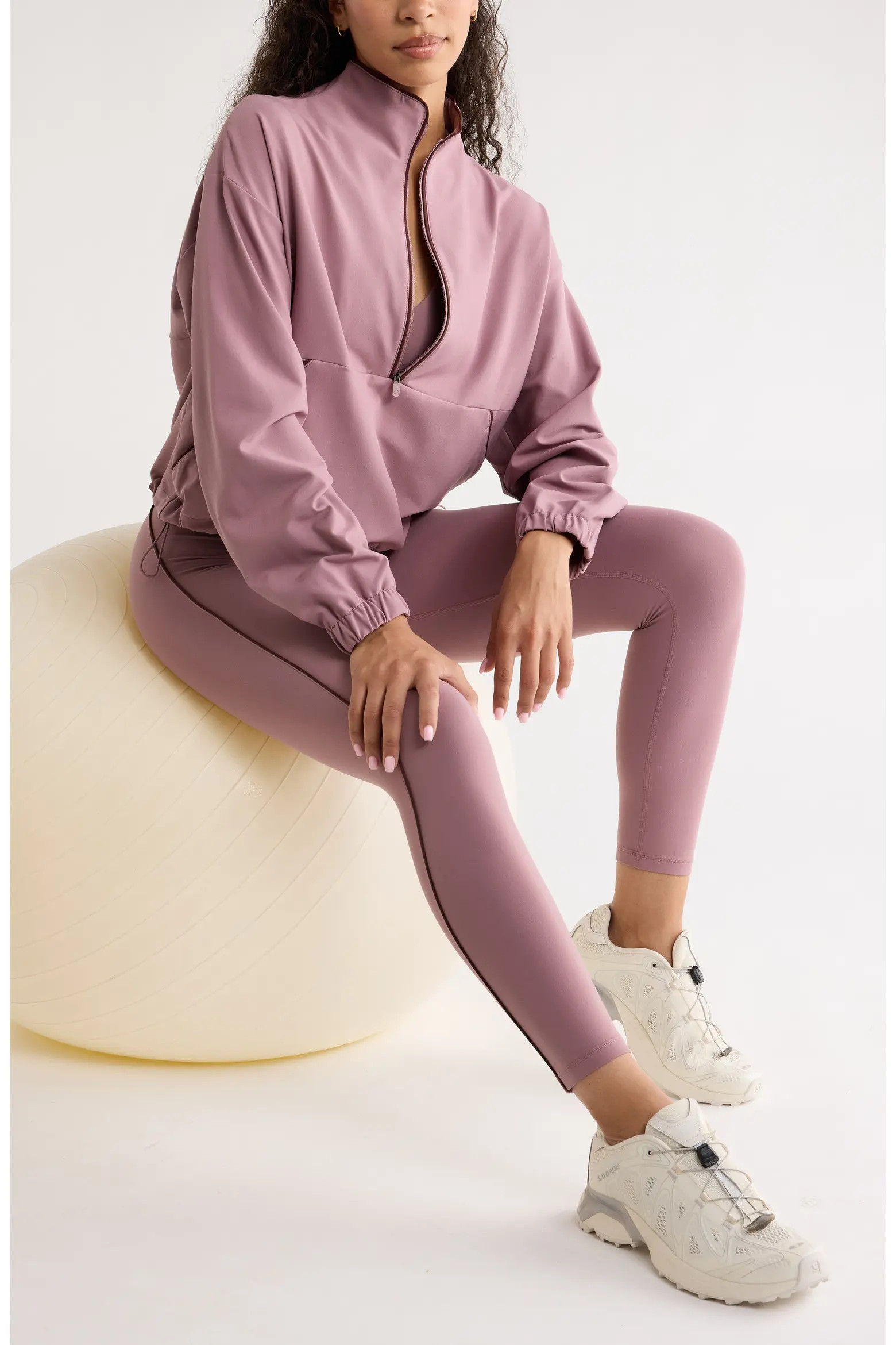 Piped Half Zip Pullover (Women) | Nordstrom | Nordstrom