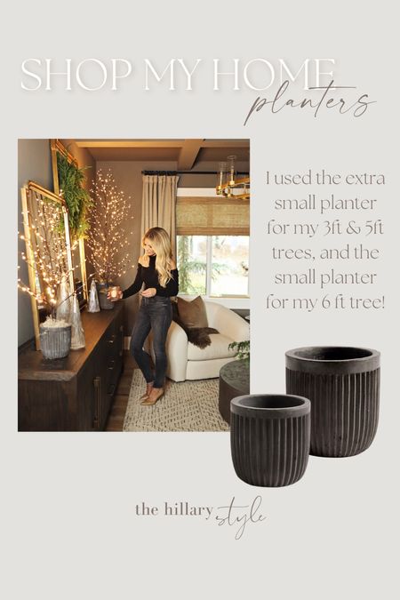 Shop my home… these fluted planters are great for twinkle trees and pre lit trees! 

Holiday decor. Home decor. Amazon. Pottery barn. Crate and barrel. West elm. Cb2. Arhaus. Pre lit branches. Concrete planter. Pot. Vase. 

#LTKhome #LTKHoliday #LTKSeasonal
