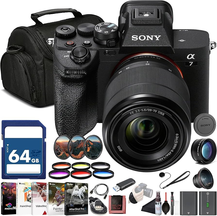 Sony α7 IV Mirrorless Camera Kit (ILCE-7M4K/B) with 28–70mm OSS Lens | 33 MP Full-Frame Sensor... | Amazon (US)