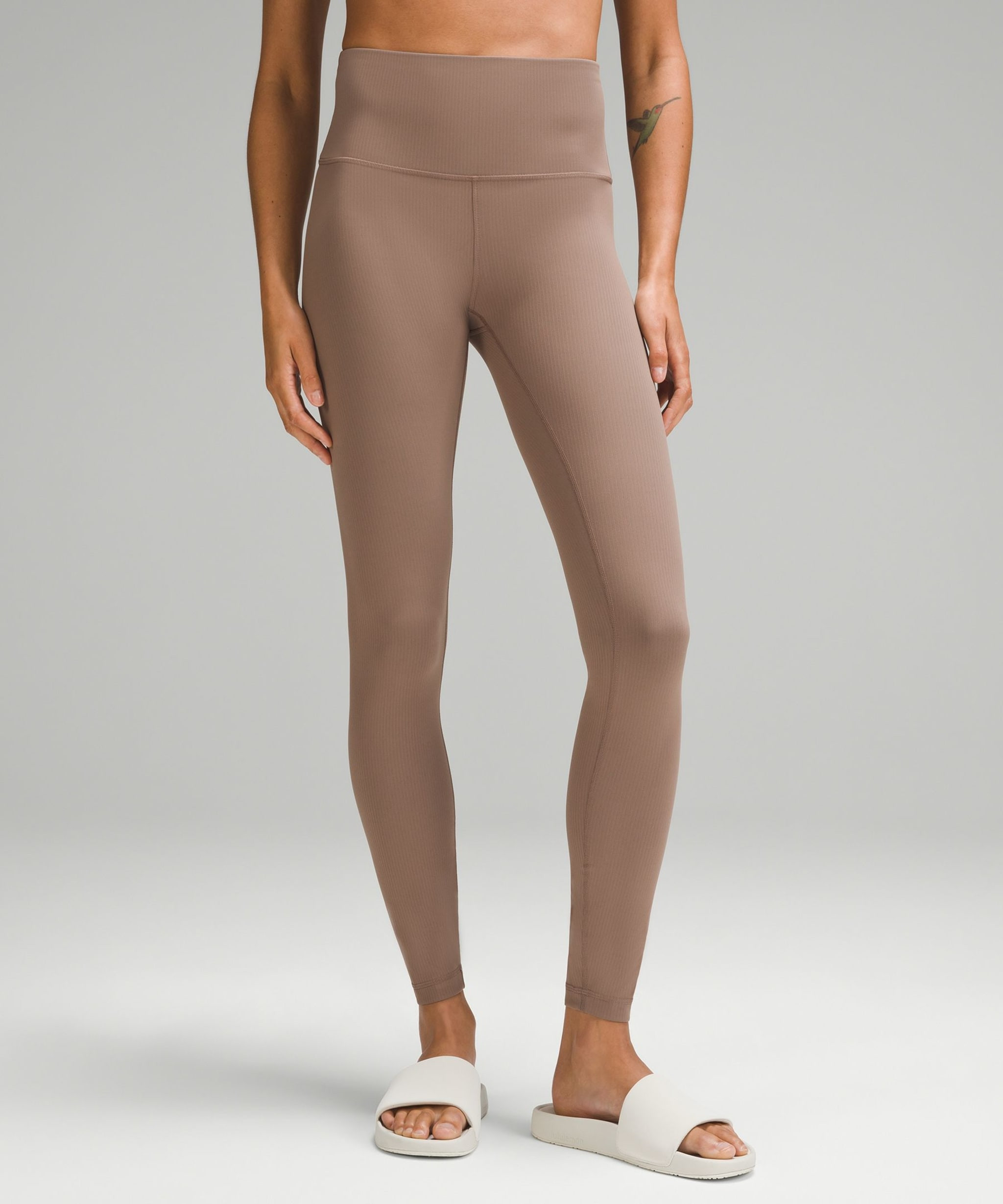 Wunder Train High-Rise Ribbed Tight 28" - Resale | Lululemon (US)