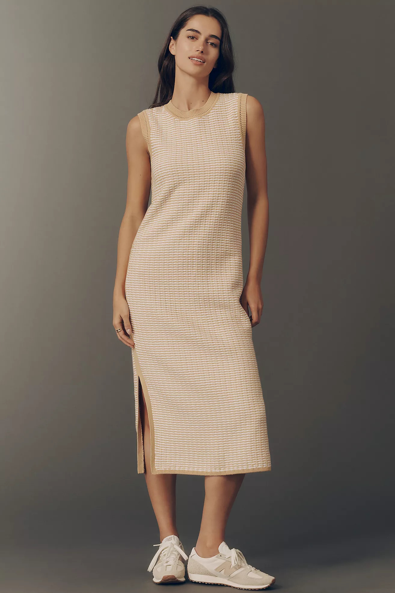 Varley Aoife Knit Midi Dress | Anthropologie (US)