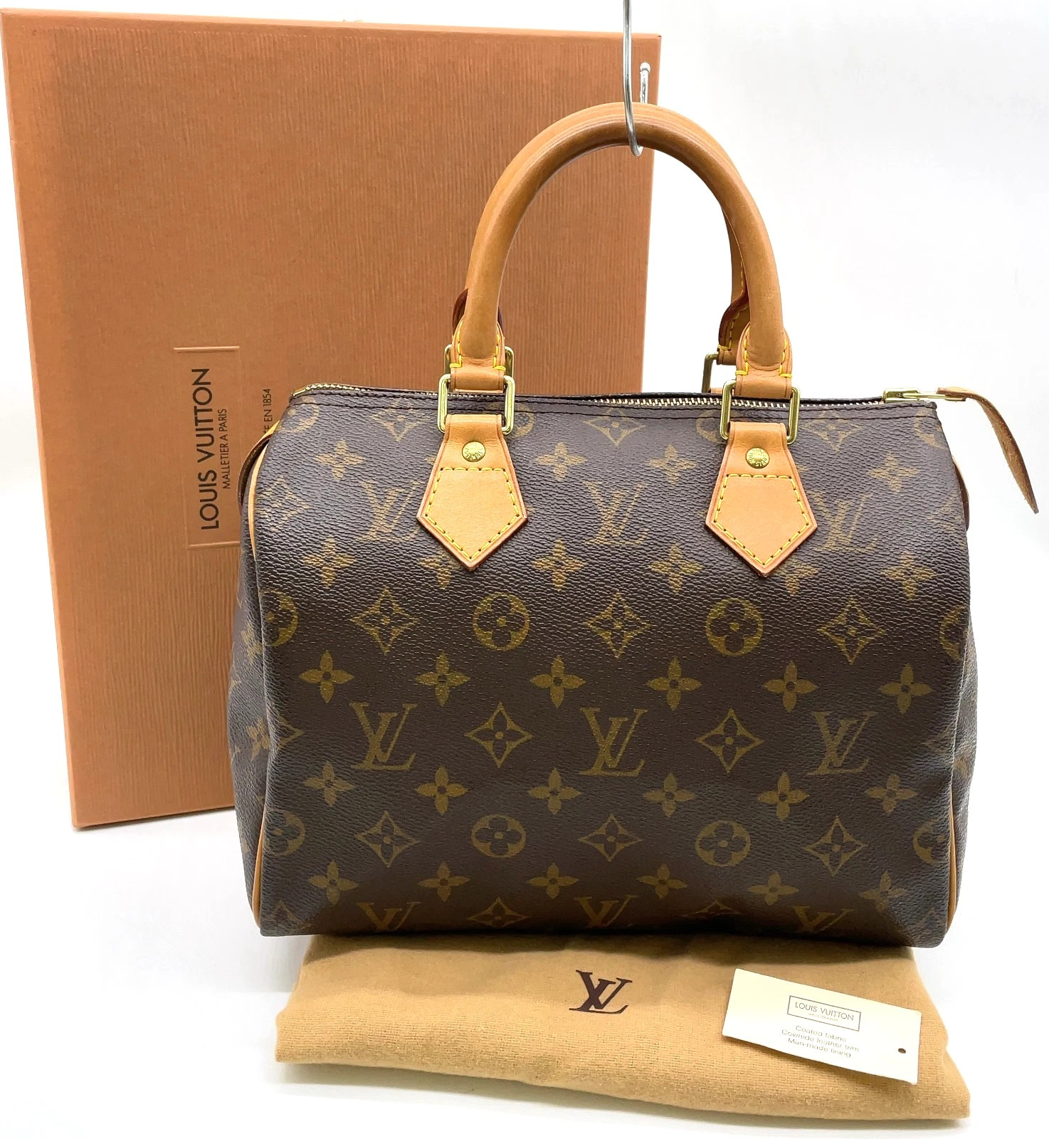 Auth  Louis Vuitton Monogram Speedy 25 M41528 Handbag W/Dustbag/Box  NS080904 | eBay | eBay US