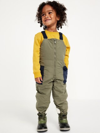 Water-Resistant Unisex Snow-Bib Overalls for Toddler | Old Navy (CA)
