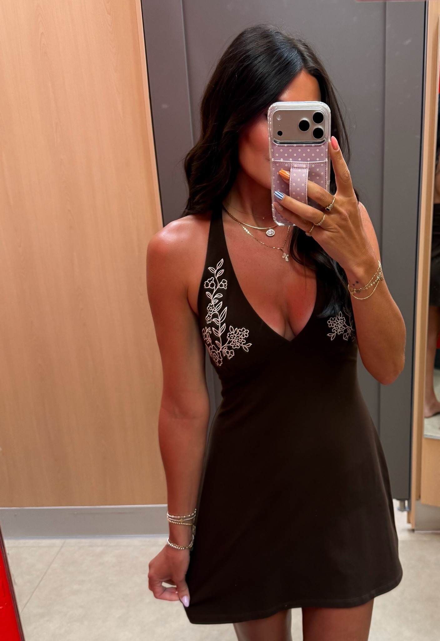 Cutest halter dress. It’s stretchy material I’m in a small 

#LTKootd #LTKFestival #LTKTall