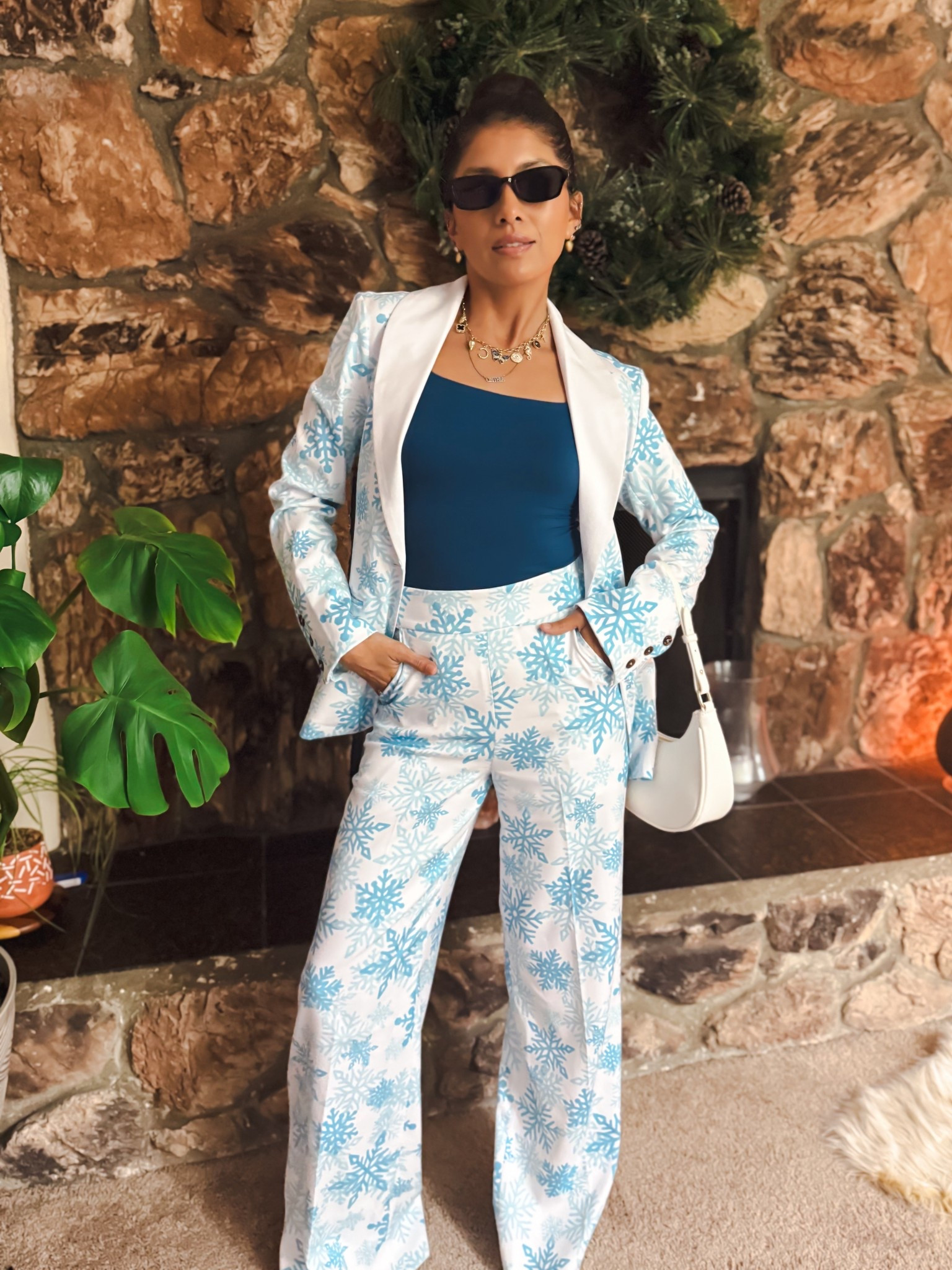 My Christmas snowflake suit was a HIT ❄️✨ Lightweight, comfy, and so festive without feeling bulky. Chic enough for holiday parties, cozy enough to wear all day. I’m wearing size 0 (true to size) 🎄🤍


Christmas outfit, holiday suit, snowflake suit, festive outfit, Christmas fashion, holiday style, lightweight suit, winter outfit, chic holiday look, Christmas party outfit, matching set, holiday matching set, women’s suit, stylish winter outfit, true to size, size 0 reference, cozy holiday outfit, festive fashion

#LTKootd #LTKTall #LTKHoliday