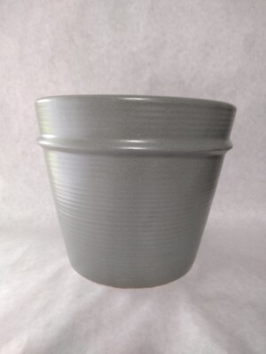 7 3/32"Hx8 1/4Dia" Earthenware Tabletop Planter Gray Threshold Studio McGee NEW | eBay US