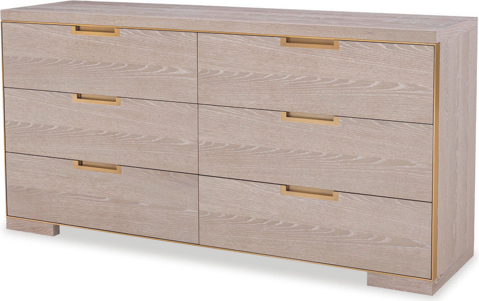 Six Drawer Dresser In Sand | 1stopbedrooms