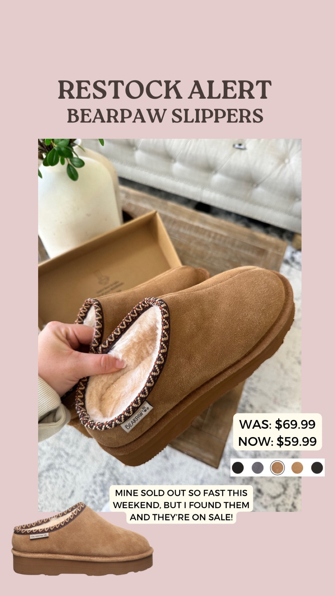 Bearpaw slippers outlet sale