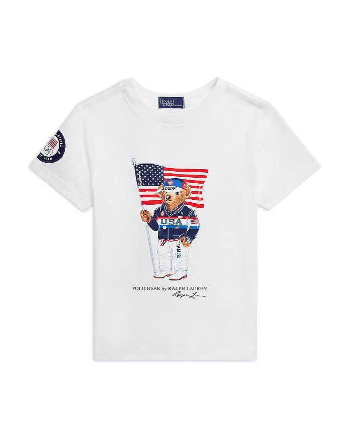 Ralph Lauren Boys' Team USA Polo Bear Jersey Tee - Little Kid, Big Kid Kids - Bloomingdale's | Bloomingdale's (US)