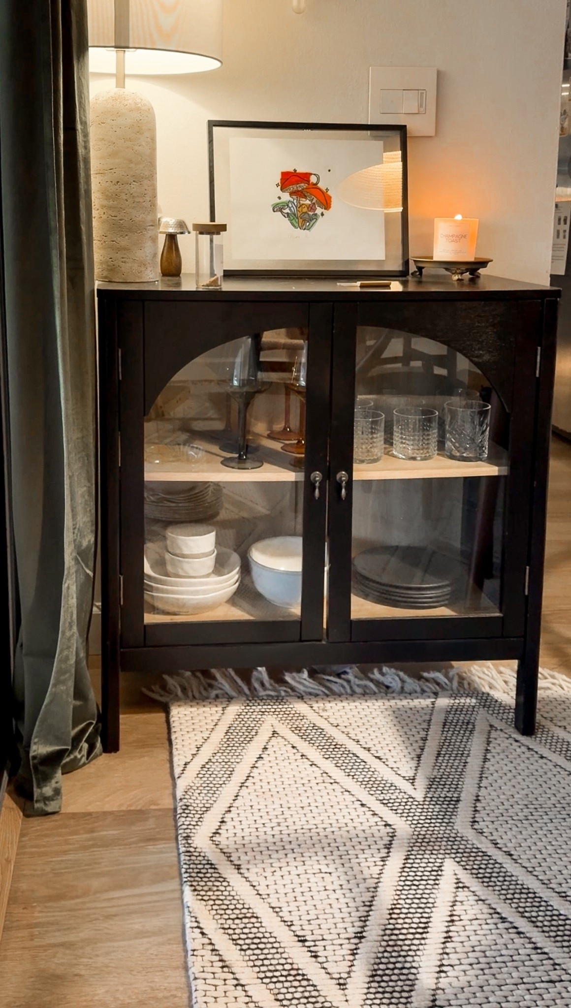 Arched side cabinet perfect for a dining room, entryway, and even as nightstands  

#LTKSaleAlert #LTKFamily #LTKHome