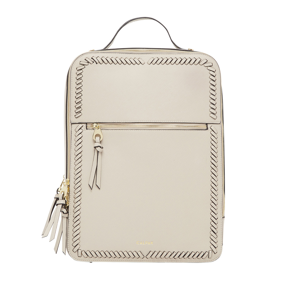Calpak Kaya Laptop Backpack Stone | The Container Store