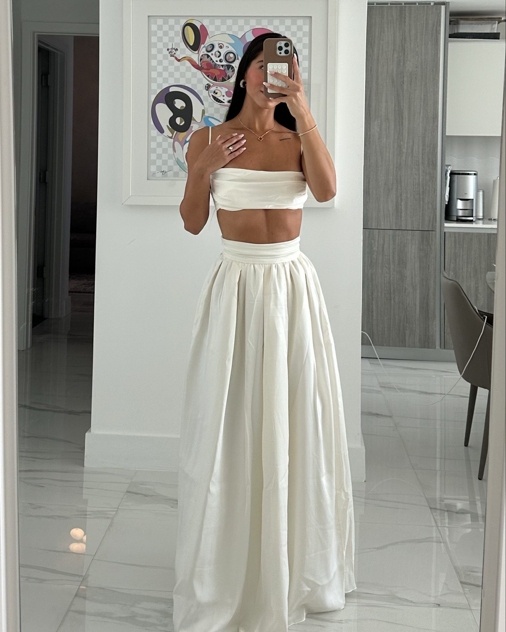 The most stunning satin two piece I’ve ever seen! Perfect for the 2024 bride 🤍✨ 

#LTKwedding