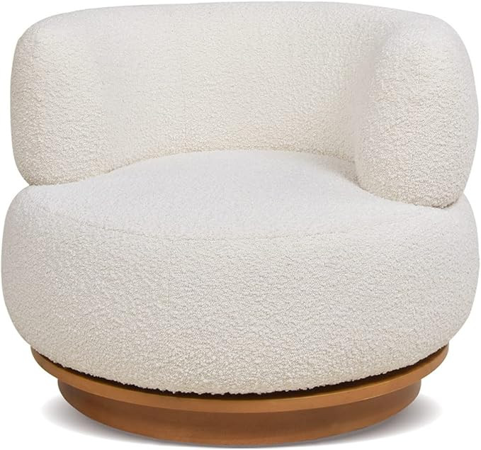 Jennifer Taylor Home Fuji 360 Swivel Low Barrel Back Accent Chair | Amazon (US)