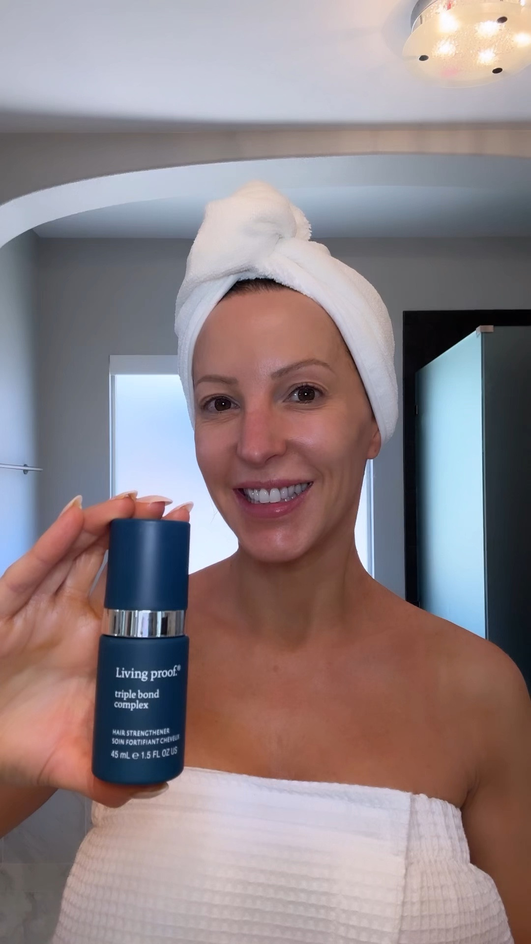 #ad @livingproofinc sale now on (ends May 9th) with 25% OFF orders $50+* & FREE full-size dry shampoo with $75+ or jumbo-size dry shampoo with $100+ when you use my Code: EVE25

1. Living Proof  Triple Bond Complex weekly leave in treatment that makes hair 8x stronger and more resistant to damage while adding softness and shine.
2. Living Proof Full Dry Volume & Texture Spray to keep the volume and give it some texture so I could use less hairspray. It also absorbs oil to extend the life of your look and works on dry hair so you can use it anytime.

Save this for the next time you want to do an updo, are going to a wedding or the horse races.

Silicone free | Sulfate free | Cruelty free | Vegan | Paraben free

#livingproof #veganhaircare #updos #livingproofinc #crueltyfreebeauty #veganhairproducts

*Pre-discounted kits excluded

#LTKSaleAlert #LTKFindsUnder50 #LTKBeauty