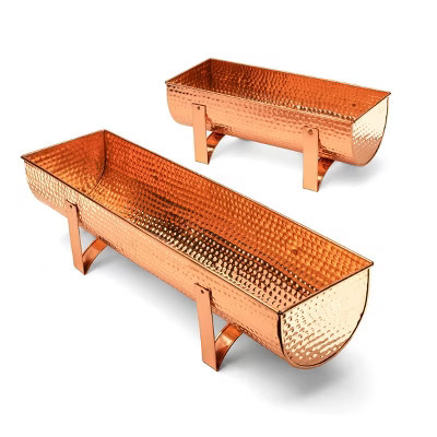 Kings County Tools 23.5in Copper Window Planter | Target