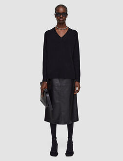 Open Cashmere V Neck Jumper | Joseph