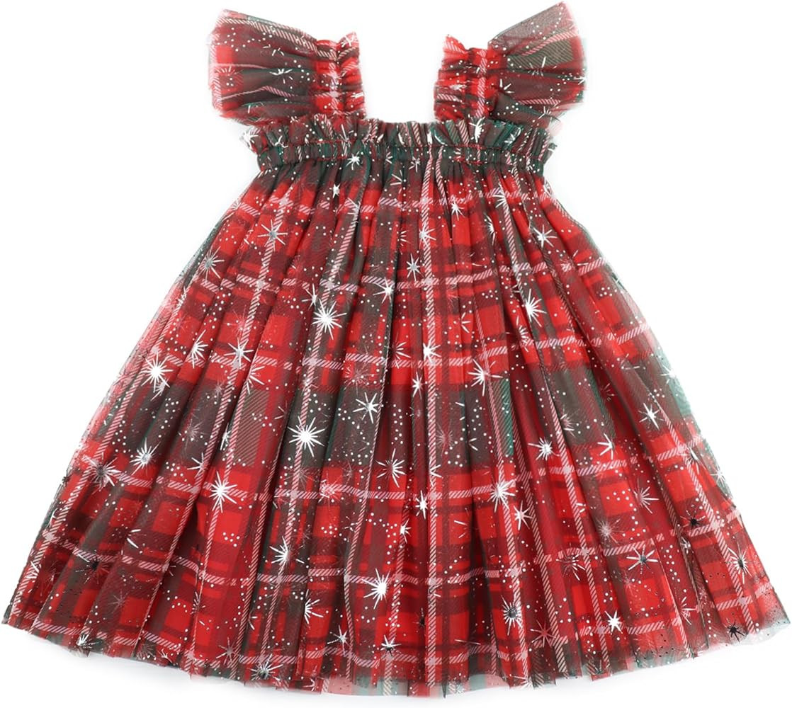 AGQT Baby Girls Tutu Dress Tulle Sundress Size 9M-5T | Amazon (US)