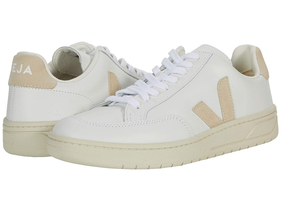 VEJA V-12 Women's Shoes Extra White/Sable : EU 36 (US Women's 5) M | Zappos