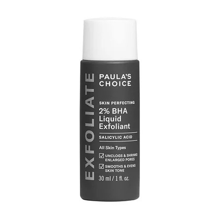 Paula s Choice Skin Perfecting 2% BHA Liquid Salicylic Acid Exfoliant Gentle Facial Exfoliator for B | Walmart (US)